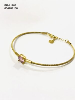 BR-11288 Anti-Tarnish Stainless Steel Bracelet - Kiyu ziyu By Anjni Creation