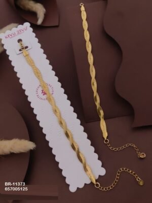 BR-11373 Anti-Tarnish Stainless Steel Chain Bracelets - Kiyu ziyu By Anjni Creation