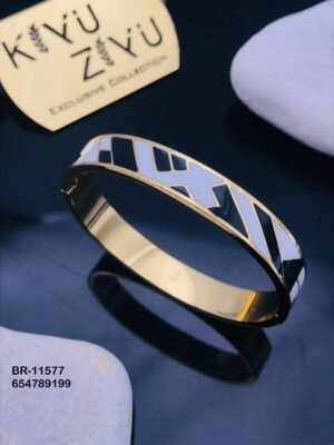 BR-11577 Anti-Tarnish Stainless Steel KADA - Kiyu ziyu By Anjni Creation