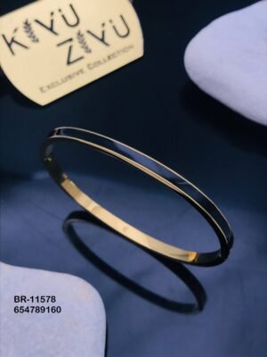 BR-11578 Anti-Tarnish Stainless Steel KADA - Kiyu ziyu By Anjni Creation