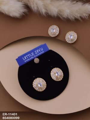 ER-11401 Anti-Tarnish Imported Earrings - Kiyu ziyu By Anjni Creation