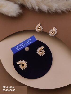 ER-11409 Anti-Tarnish Imported Earrings - Kiyu ziyu By Anjni Creation