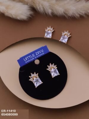ER-11410 Anti-Tarnish Imported Earrings - Kiyu ziyu By Anjni Creation