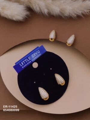 ER-11425 Anti-Tarnish Imported Earrings - Kiyu ziyu By Anjni Creation