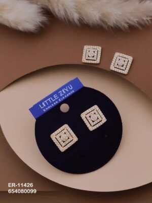 ER-11426 Anti-Tarnish Imported Earrings - Kiyu ziyu By Anjni Creation