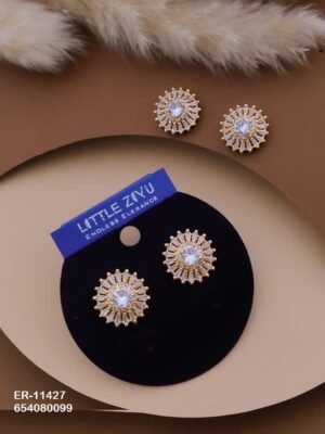 ER-11427 Anti-Tarnish Imported Earrings - Kiyu ziyu By Anjni Creation