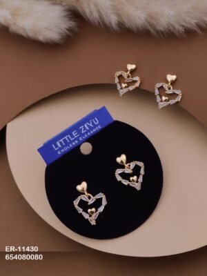 ER-11430 Anti-Tarnish Imported Earrings - Kiyu ziyu By Anjni Creation