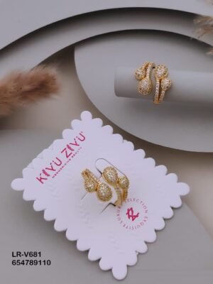 LR-V681 Anti-Tarnish Imported Rings - Kiyu ziyu By Anjni Creation
