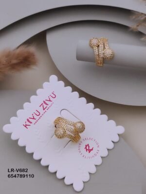 LR-V682 Anti-Tarnish Imported Rings - Kiyu ziyu By Anjni Creation