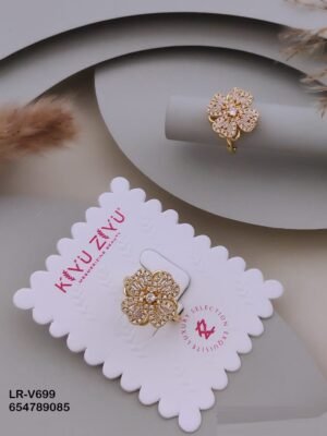 LR-V699 Anti-Tarnish Imported Rings - Kiyu ziyu By Anjni Creation