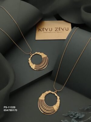 PS-11328 Anti-Tarnish Stainless Steel Western Necklace - Kiyu ziyu By Anjni Creation