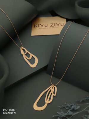PS-11330 Anti-Tarnish Stainless Steel Western Necklace - Kiyu ziyu By Anjni Creation