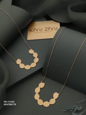 PS-11333 Anti-Tarnish Stainless Steel Western Necklace - Kiyu ziyu By Anjni Creation