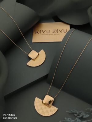 PS-11335 Anti-Tarnish Stainless Steel Western Necklace - Kiyu ziyu By Anjni Creation