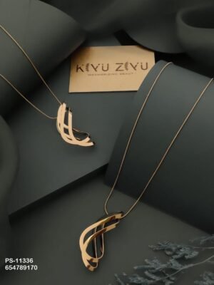PS-11336 Anti-Tarnish Stainless Steel Western Necklace - Kiyu ziyu By Anjni Creation