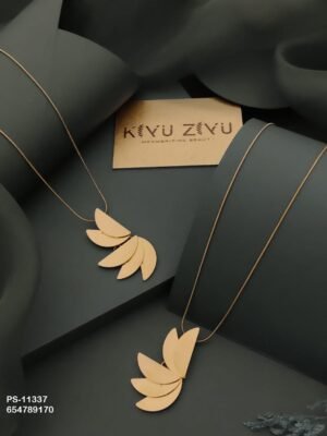 PS-11337 Anti-Tarnish Stainless Steel Western Necklace - Kiyu ziyu By Anjni Creation