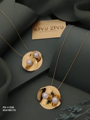 PS-11338 Anti-Tarnish Stainless Steel Western Necklace - Kiyu ziyu By Anjni Creation