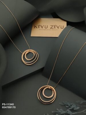 PS-11340 Anti-Tarnish Stainless Steel Western Necklace - Kiyu ziyu By Anjni Creation