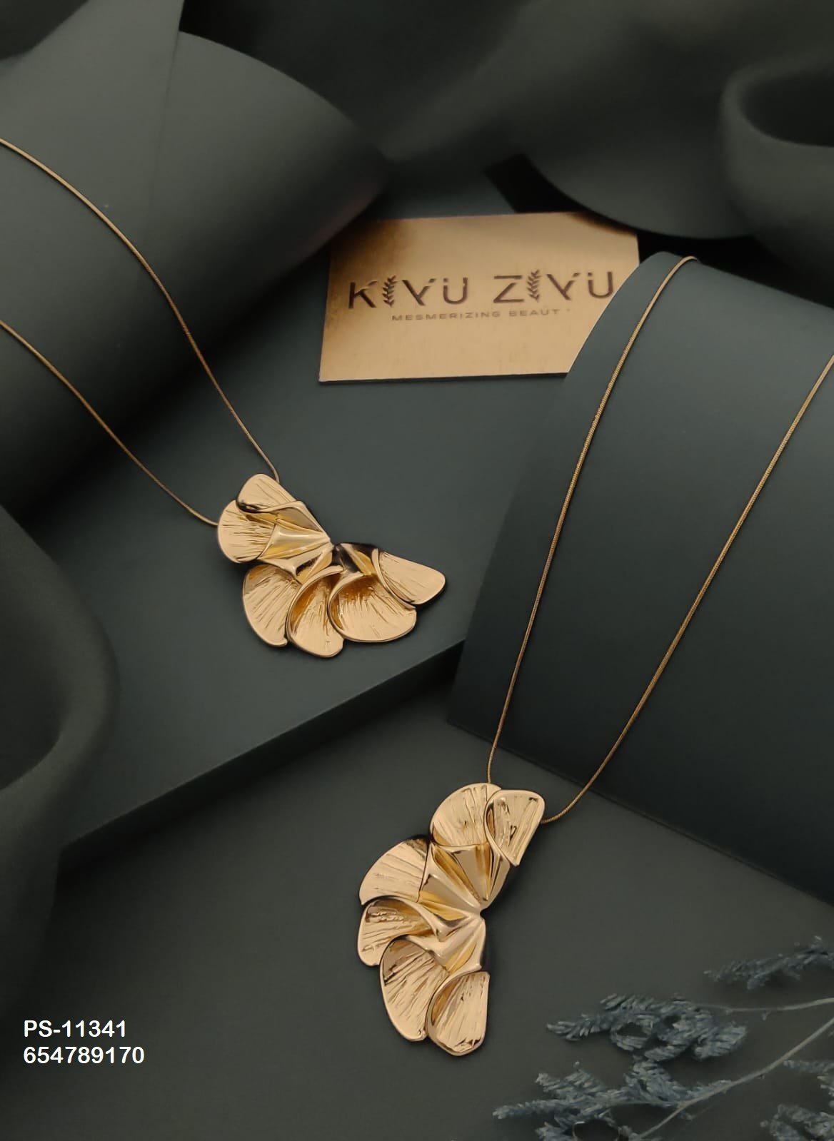 PS-11341 Anti-Tarnish Stainless Steel Western Necklace - Kiyu ziyu By Anjni Creation