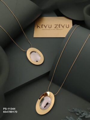 PS-11344 Anti-Tarnish Stainless Steel Western Necklace - Kiyu ziyu By Anjni Creation