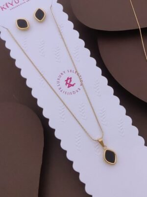 SET-191 Anti-Tarnish Stainless Steel Combo Set - Kiyu ziyu By Anjni Creation