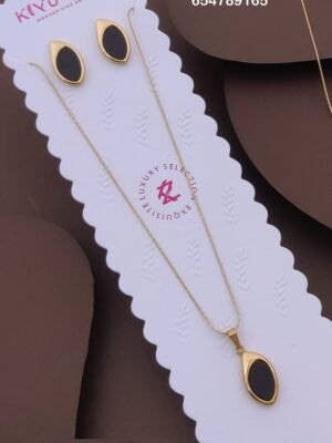 SET-192 Anti-Tarnish Stainless Steel Combo Set - Kiyu ziyu By Anjni Creation