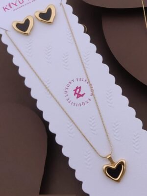 SET-193 Anti-Tarnish Stainless Steel Combo Set - Kiyu ziyu By Anjni Creation