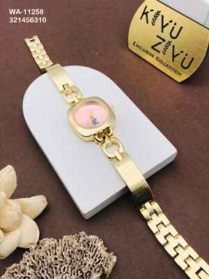 WA-11358 Anti-Tarnish Stainless Steel Watches - Kiyu ziyu By Anjni Creation