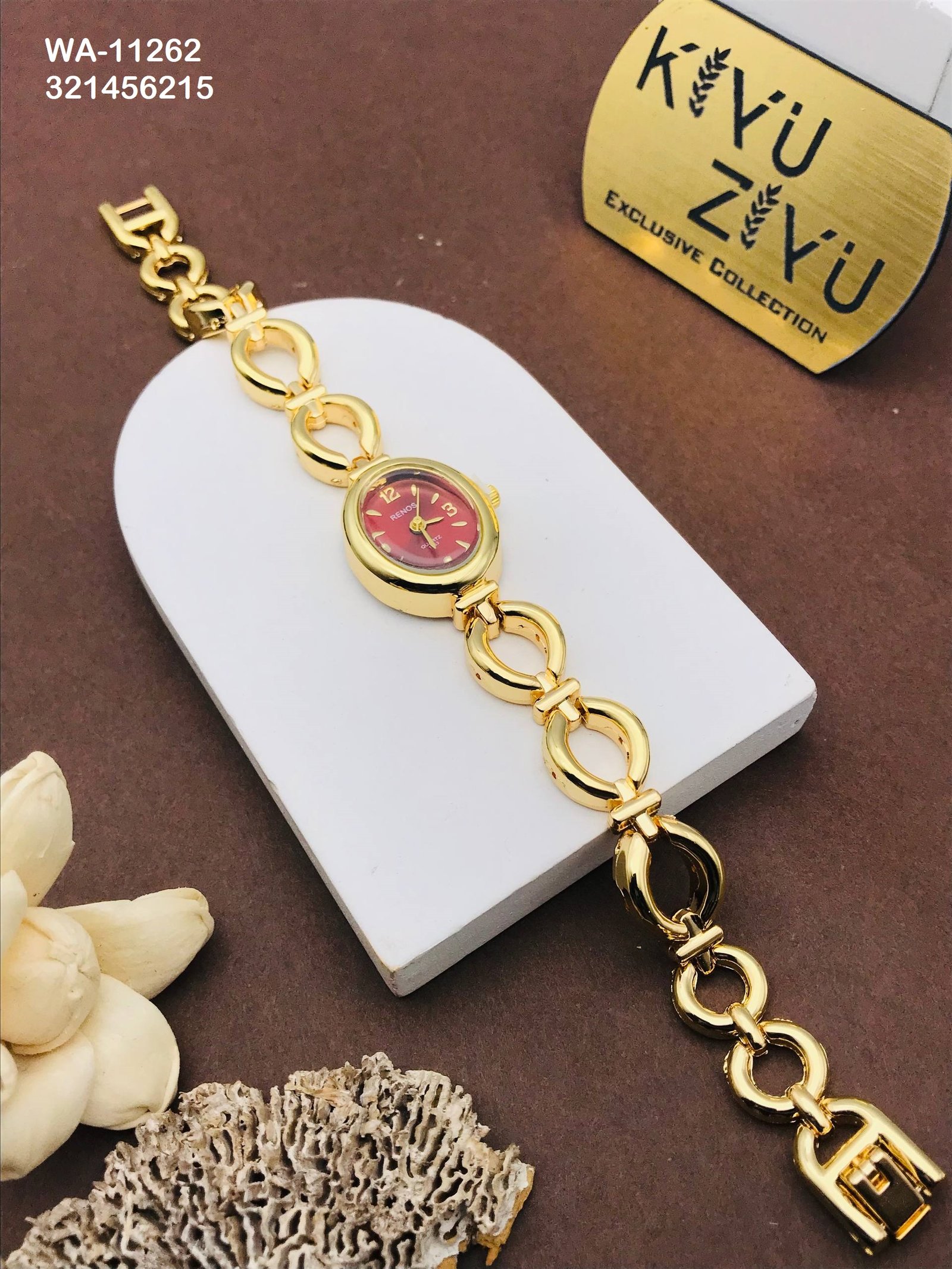 WA-11362 Anti-Tarnish Stainless Steel Watches - Kiyu ziyu By Anjni Creation